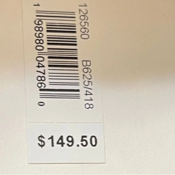 Lucky Brand Navy and Orange Patterned Cardigan - Picture 3 of 3